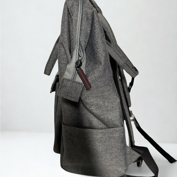 Lekesky Laptop Backpack (Grey) - Picture 6 of 7